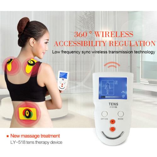 NEW Wireless TENS Therapy Meridian Pain Relief Physical Therapy Body Massager Slimming Pulse Muscle Relax Fat Loss