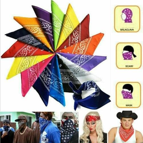 2020 newest hot scarf headband bandanas head wrap cotton head wrap neck bracelet handkerchief black white pink