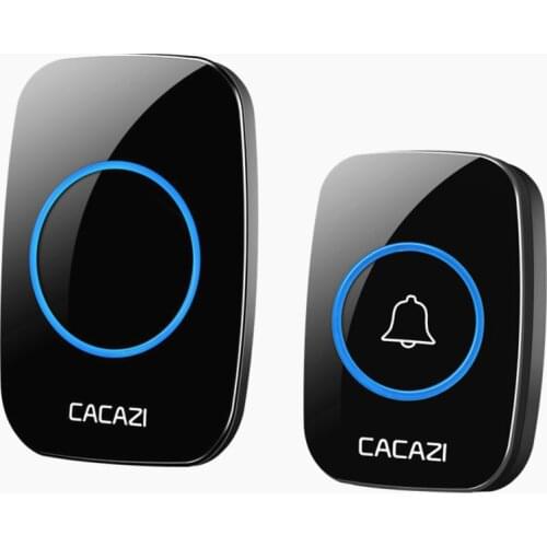 LED light 32 Songs with Waterproof Touch Button M525 Home Security Welcome Wireless Doorbell Smart Chimes Doorbell Alarm