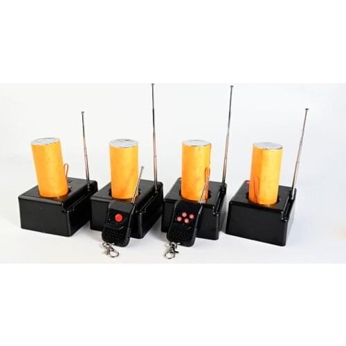 Party Wedding 4 Channel Wireless Remote Receiver Spark Fountain Cold Stage Control Machine Firing System Pyrotechnic Firework fx