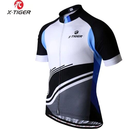 X-TIGER Short Sleeve Cycling Jersey Summer Mountain Bicycle Clothing Maillot Ropa Ciclismo Racing Bike Clothes Cycling Clothing