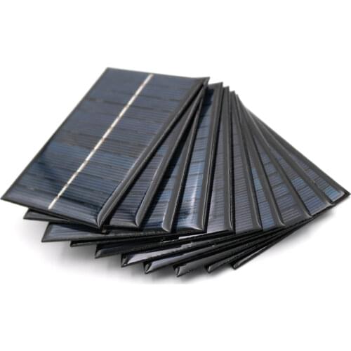 Solar Panel 6V Mini Solar System DIY For Battery Cell Phone Chargers Portable 0.6W 1W 1.1W 2W 3W 3.5W 4.5W Solar Cell