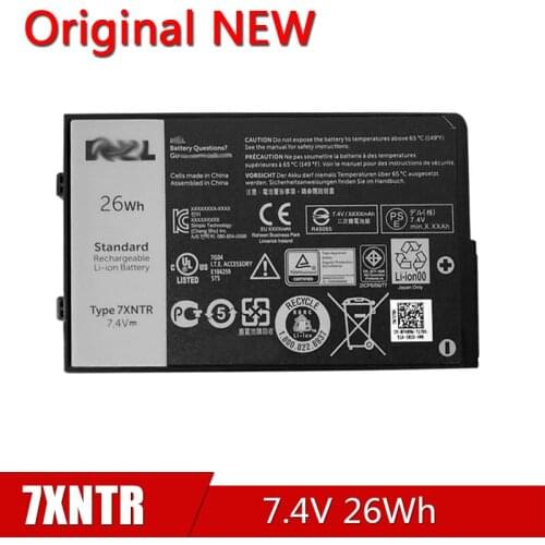 7XNTR NEW Original Laptop Battery For Dell Latitude 12 7202 Rugged Tablet 7.6V 26Wh