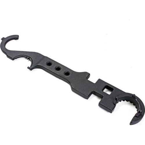 Outdoor 8 in 1 Multi-functional Combination Wrench Spanner Cylinder Nut Wrench Hand Tools Hiking Camping Accessories