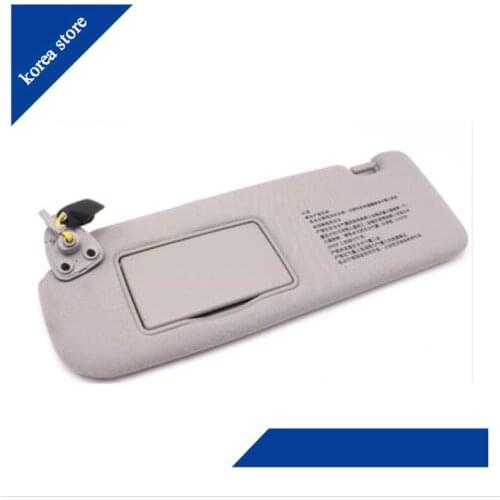 FOR HYUNDAI SONATA NF auto parts sunshade with cosmetic mirror Front windshield sunvisor assy 852100R300 852020R300