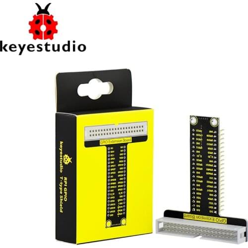 Free shipping! Keyestudio RPI GPIO T-type Shield for Raspberry Pi /CE certification