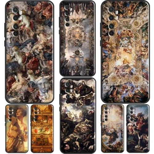 Renaissance Art Painting Funda For POCO X3 Pro F3 M3 Case For Xiaomi Mi 11 Ultra Mi Note 10 Lite 9T 10T Pro Cover