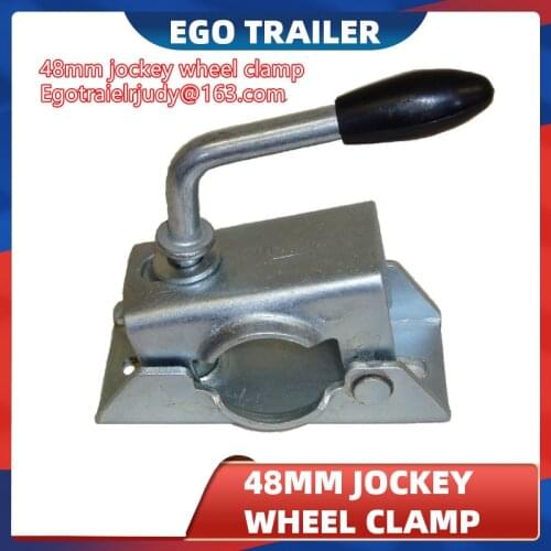Ego trailer 48mm clamp for trailer jockey wheel or prop stands, trailer jack, trailer jockey wheel clamp, trailer parts