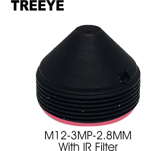HD 3.0Megapixel 3MP 2.8mm Pinhole Lens with IR Fliter for CCTV Camera Mount 12*0.5 Iris F2.0 1/2.7" Image Format