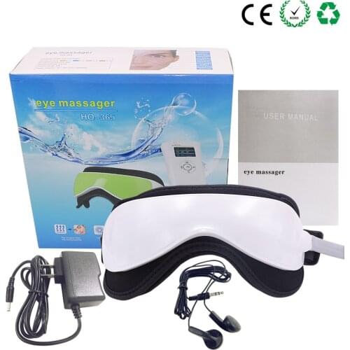 Air Pressure Infrared Heating Eye Massager Reduce dark circles Relieves eye fatigue Magnetic Glasse Electric DC Eyes Care Device