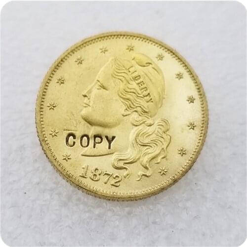 COPY REPLICA USA 1872 $3.00 Amazonian Patterns COPY COIN FREE SHIPPING
