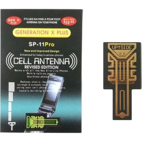 New Cell Phone Signal Boosters Mobile Antenna Amplifier For SP-11Pro Cell Phone Booster Stickers Radiation Protection Wholesale