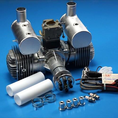 Original DLE 170CC DLE170 Twin Cylinder 2-strokes Gasoline / Petrol Engine for RC Model Airplane
