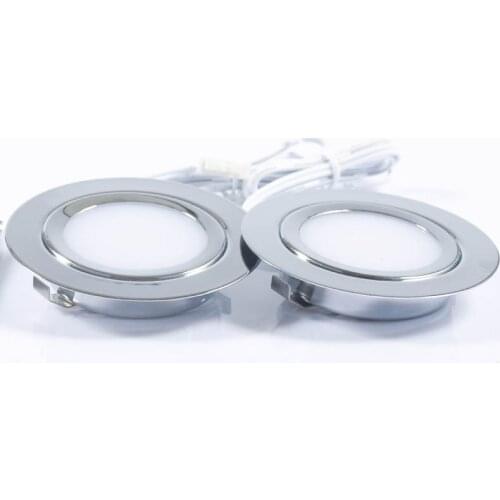 Dimmable Bathroom Downlight IP65 3W 5W 7W 12V Mini LED Bulb Spot Lighting Slim 14mm 2inch Cut Cabinet Kitchen Dining Spotlight