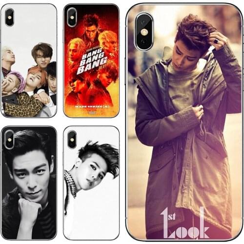 Silicone Phone Skin Case Bigbang-G-Dragon-TaeYang-Se7en For Samsung Galaxy S7 S8 S9 S10E S20 FE Note 10 20 Edge Lite Plus Ultra