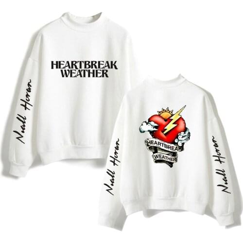 Niall Horan Fashion Print Turtleneck Sweatshirts Women/Men Long Sleeve Spring Sweatshirts Harajuku Streetwear Clothes Oversized