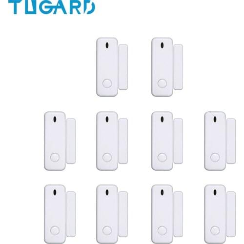 Mini Window Door Alarm Sensor 433mhz Wireless Door Lock Switch Security Alarm Host Accessories for Android&iOS APP Remote Contro