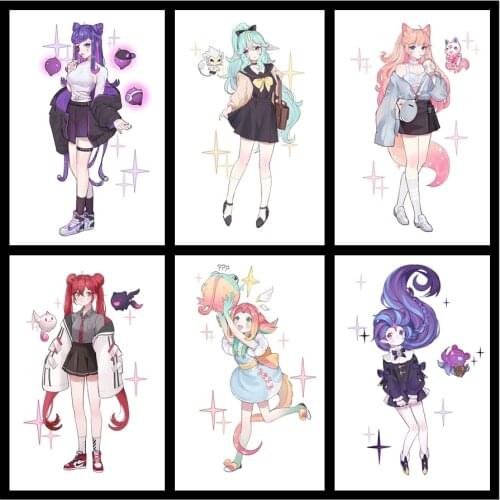 WTQ Canvas Painting Retro Poster Funny We Can Do It Poster Cartoon Wall Decor Wall Art Picture Room Decor Home Decor