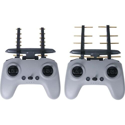 2.4/5.8Ghz Yagi Antenna Silicone Signal Booster Range Extender Kit for DJI FPV Remote Control 2