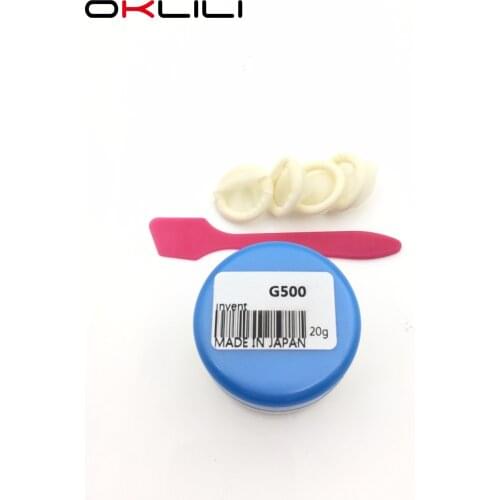 2PC ORIGINAL G500 Grease Fuser Grease Fuser Oil Silicone Grease 20g on metal fuser film sleeve for HP P3015 2200 P2055 2420 2300
