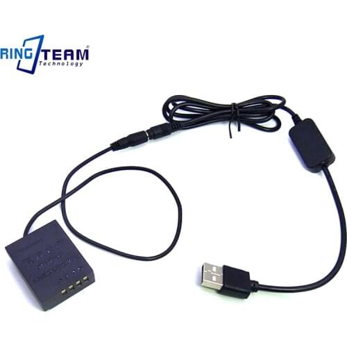 CP-W126 NP-W126 DC Coupler + USB Cable for Fujifilm X A1 A2 A3 E1 E2 E2S Pro1 Pro2 T1 T10 T20 T30 HS30 HS33 HS35 HS50 EXR Camera