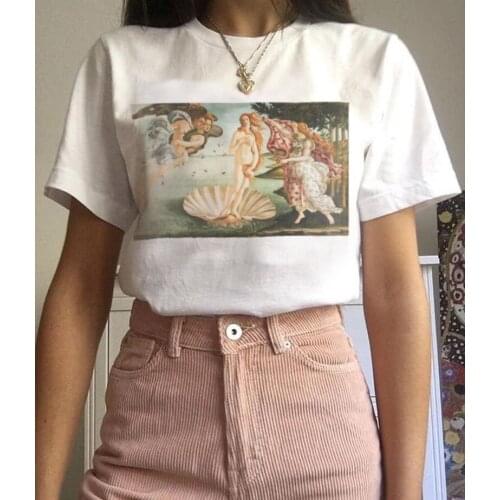 Summer kpop bf tshirt women casual Kawaii dropshipping clothes vegan Hip hop print tees korean tops harajuku ropa mujer vintage