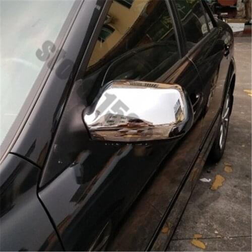 For Mazda 3 Mazda3 M3 Classic 2006-2012 ABS Chrome Car Side Door Rearview Mirrors Cover Trim Car styling