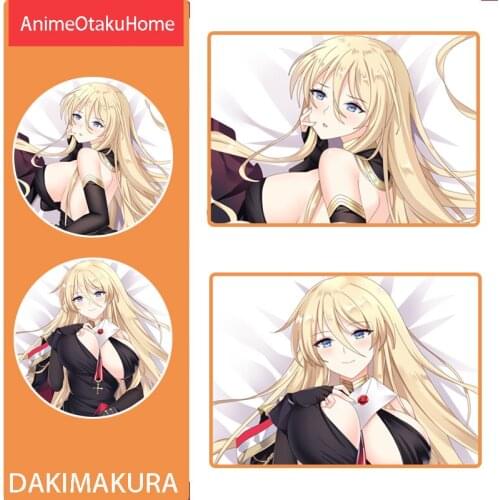 Anime Azur Lane KMS Bismarck IJN Ayanami USS Laffey Throw Pillow Cover Hugging Pillowcase Otaku Bedding Dakimakura Pillow Case