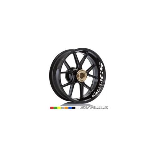 New Motorcycle tire reflective sticker creative wheel rim logo decal moto Decorative accessories for bmw g650gs