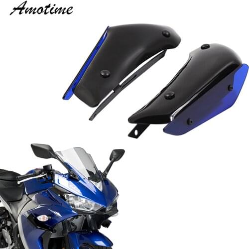 For Yamaha YZF-R3 R3 Motorcycle Fairing Parts Aerodynamic Wing Kit Fixed Winglet Fairing Wing