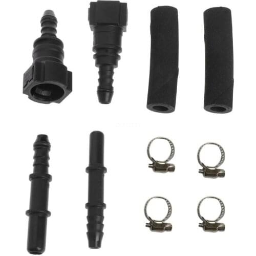 OOTDTY Motorcycle Car Fuel Pressure Gauge Car Gasoline Pressure Gauge Meter Tester Tool