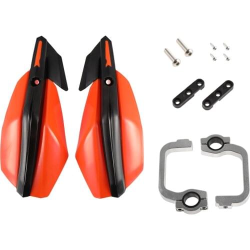 Orange 7/8" Dirt Bike Handle Hand Guard For Honda CRF 150 100 XR 230 250 400 110