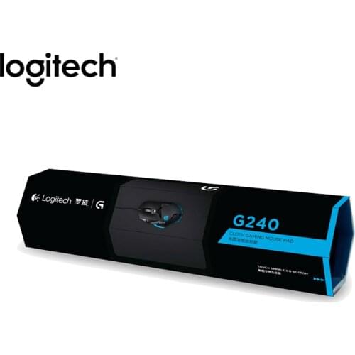 Original Logitech G240 Cloth Gaming Mouse Pad for Low-DPI Gaming 340mm*280mm