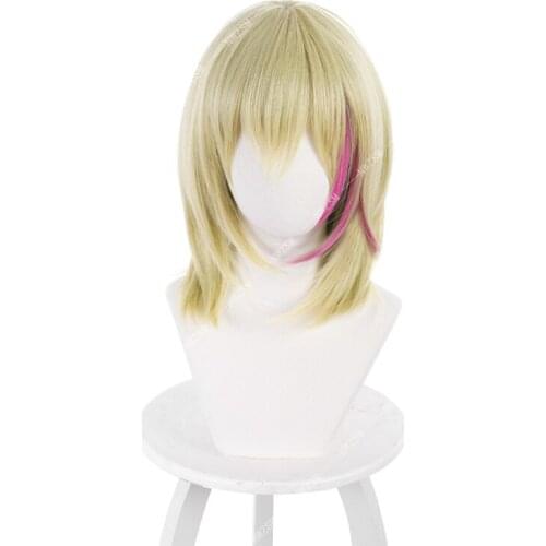 Anime WONDER EGG PRIORITY Rika Kawai Cosplay Wig Short Hair Heat-resistant Fiber Hair + Wig Cap Party Role Play Girls Women