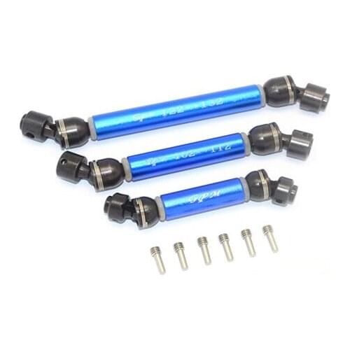 45#hardened steel joint + aluminum alloy barrel CVD type front, middle and rear drive shaft TRAXXAS 1/10 TRX6 TR6037SA