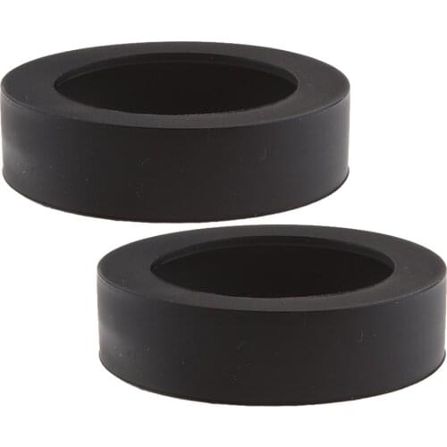 2 Pieces Bottom Base Silicone Case for Bluetooth Speaker UE Megaboom 3, UE Boom 3 Series, Black