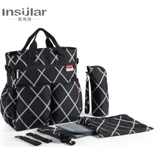 Diaper Bag Tote Purse Satchel Diaper Messenger for Mom and Girls Waterproof Maternity Bag Mummy Travel Bag Bebe Baby Bag