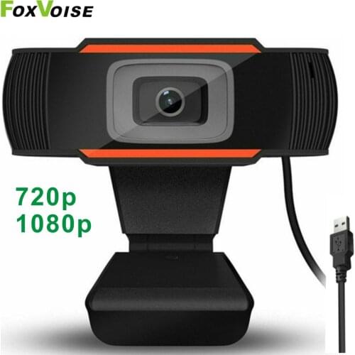 Webcam 1080P 720P HD Web Camera Web Cam Gamer USB Microphone Auto Focus Video Gaming Webcan For PC Laptop Notebook Computer