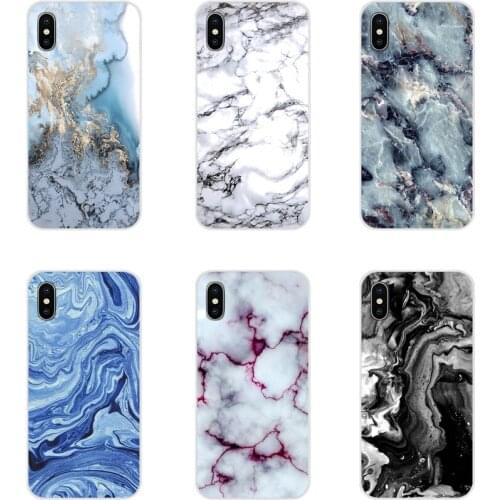 Phone Cover Bag Granite Pink blue gold white Marble For Xiaomi Mi4 Mi5 Mi5S Mi6 Mi A1 A2 5X 6X 8 9 Lite SE Pro Mi Max Mix 2 3 2S