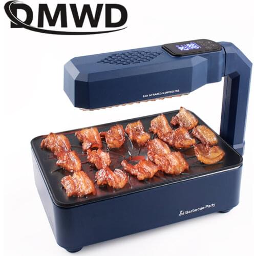 JIQI Electric Hotplate Crepe Maker Barbecue Steak Grill Griddle Pizza Pancake Baking Pan BBQ Grilled Meat Frying Machine Roaster