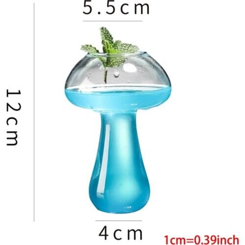 Mushroom Design 380ml Cocktail Glass , Novelty Drink Cup for KTV Bar Night Party