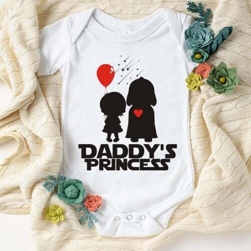 Funny Print Newborn Baby Boys Girls Toddlers Short Sleeved Romper Breathable Cotton Cute Jumpsuit One-Pieces Infant Kids Clothes