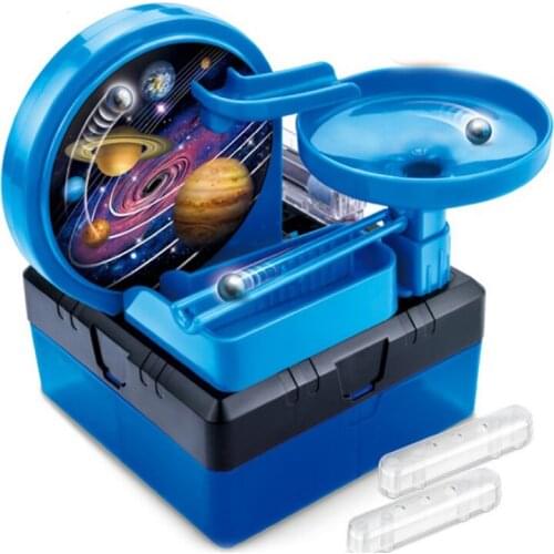 Magnetic Roller Coaster Ball Educational Toys for Kids DIY Assemble Magnetic Levitation Logistics Technology Model Teaching Aids