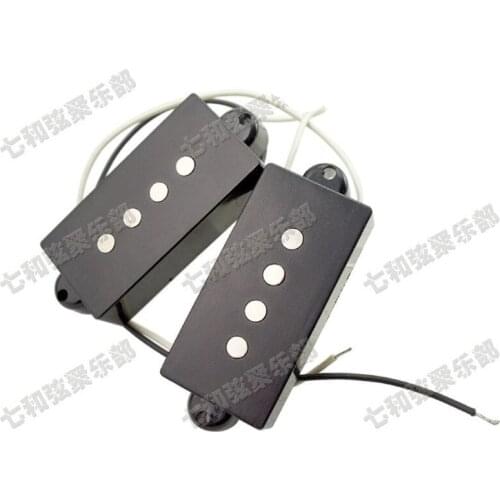A Set Black 4 string Bass Guitar Pickup For Bass guitar accessories