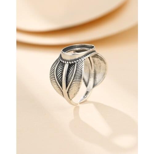 9.5*13.5mm 925 STERLING SILVER Semi Mount Bases Blanks base blank Pad rings ring Setting set diy jewelry A5613