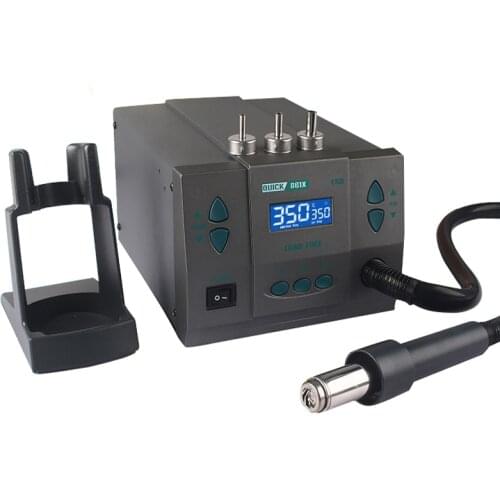 861DW Upgraded Version Quick 861X Lead-free Hot Air Gun Soldering Station 1300W High Power Rotating Wind For Phone PCB Repair