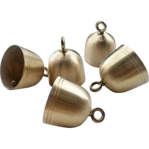 1Pcs Dropshipping Livestock Cow Horse Sheep Dog Equipment Grazing Bells Prevent the Loss Thickening Pure Copper Crisp Loud Farm