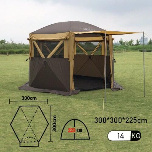 HEXAGON TENT WITH ONE ENTRANCE MIMIR-2905S