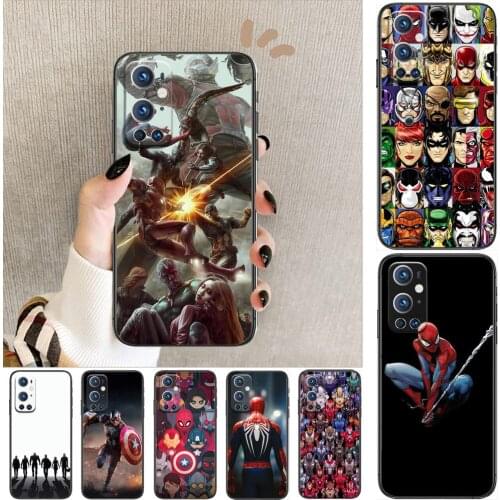Avengers Marvel For For OnePlus Nord N100 N10 5G 9 8 Pro 7 7Pro Case Phone Cover For OnePlus 7 Pro 1+7T 6T 5T 3T Case