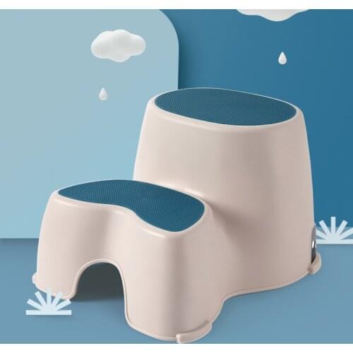 Childrens plastic stool washbasin footstool baby small bench stairs anti-skid step ladder baby step stool